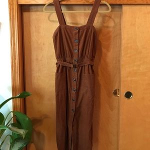 Urban Outfitters MIDI corduroy dress